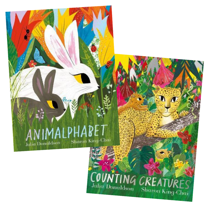 Animalphabet + Counting Creatures (2 Books)