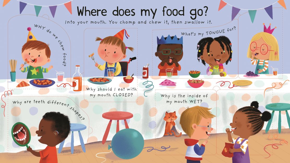 Lift-the-Flap First Questions and Answers: Where does my food go?
