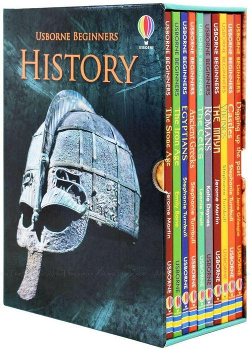 Usborne Beginners History 10 Books Collection