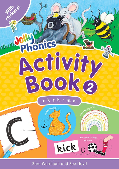 Jolly Phonics Activity Book 2 (in print letters) [JL701]