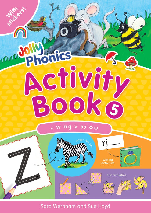 Jolly Phonics Activity Book 5 (in print letters) [JL736]