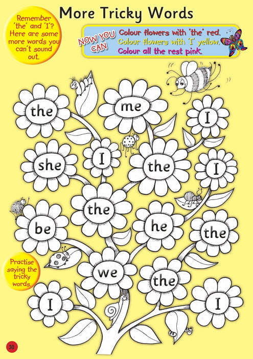 Jolly Phonics Activity Book 6 (in print letters) [JL744]
