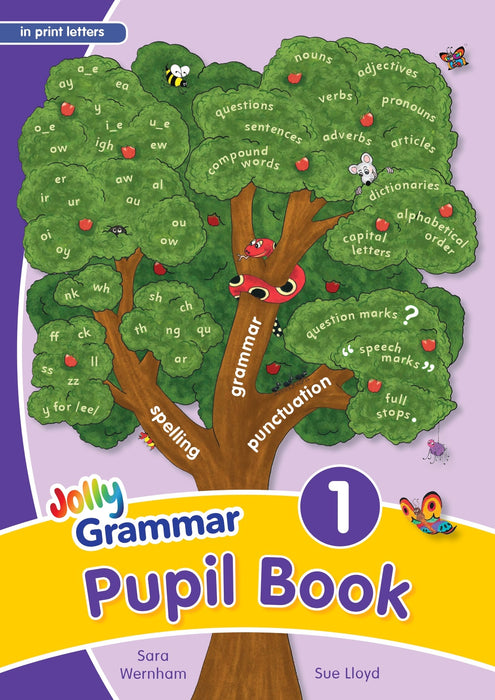 Jolly Phonics Grammar 1 Pupil Book (in print letters) [JL922]