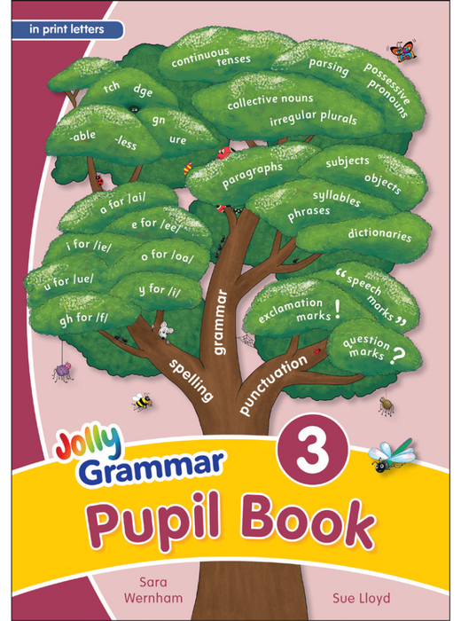 Jolly Phonics Grammar 3 Pupil Book (in print letters) [JL097]