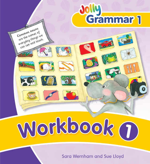 Jolly Phonics Grammar 1 Workbook 1 (in print letters) [JL64X]