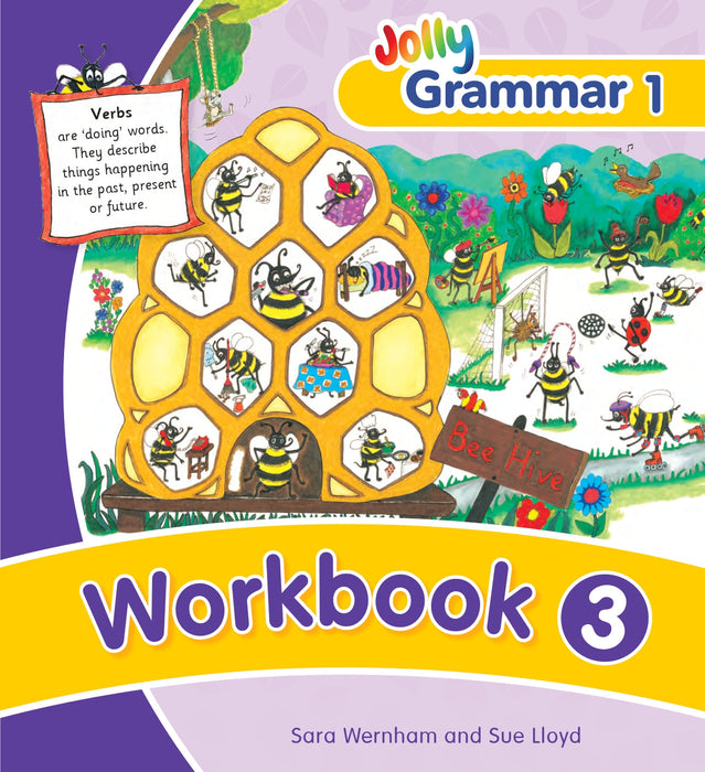 Jolly Phonics Grammar 1 Workbook 3 (in print letters) [JL666]