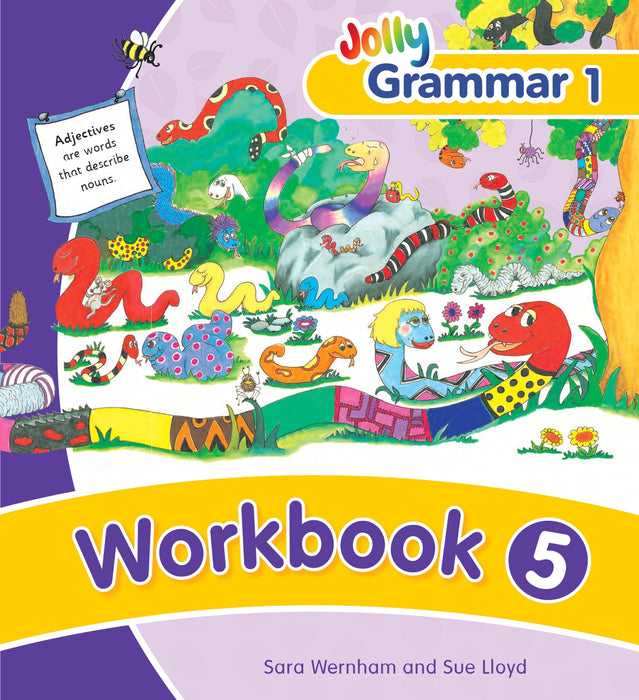 Jolly Phonics Grammar 1 Workbook 5 (in print letters) [JL682]