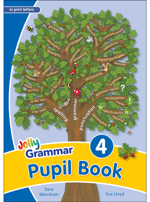 Jolly Phonics Grammar 4 Pupil Book (in print letters) [JL763]