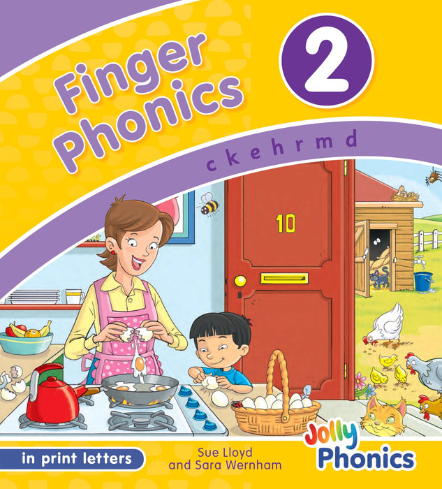 Finger Phonics Book 2 (in print letters) [JL6604]