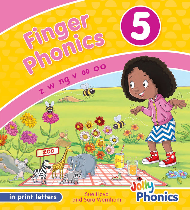 Finger Phonics Book 5 (in print letters) [JL6635]