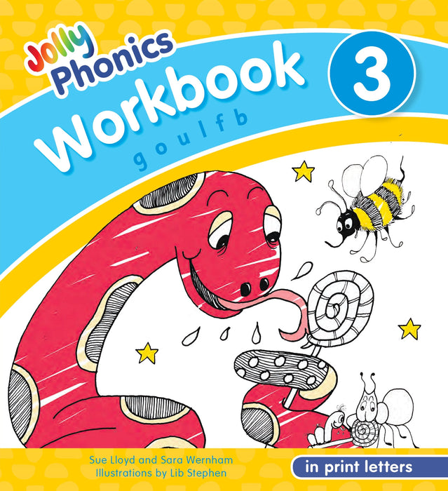 Jolly Phonics Workbook 3 (in print letters) [JL6772]