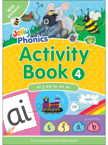 Jolly Phonics Activity Book 4 [JL56X]