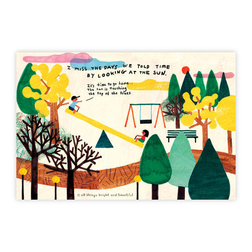Treetops Postcard 樹頂明信片