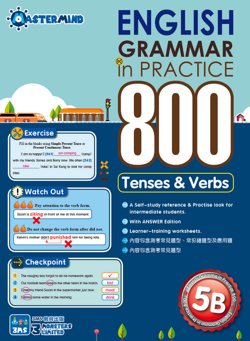 English Grammar in Practice 800 - Tenses and Verbs 5B