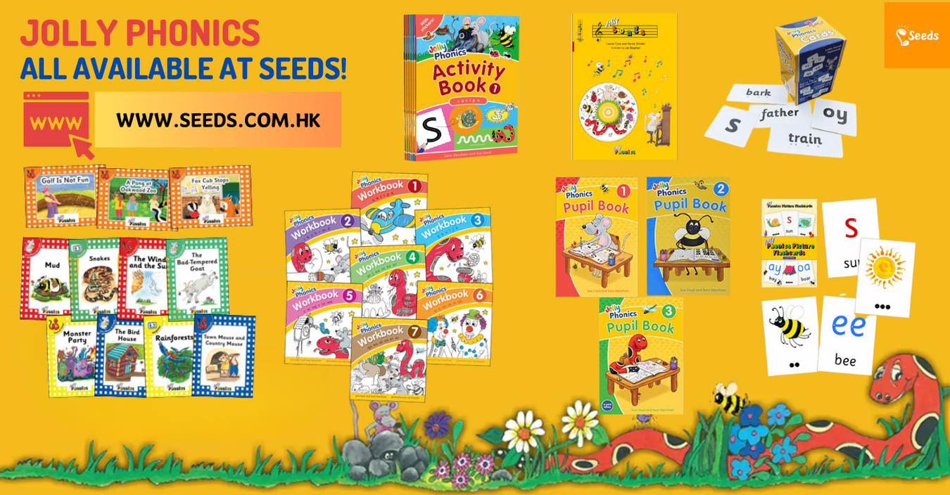 English Books-Series-Learning Tools-Jolly Phonics