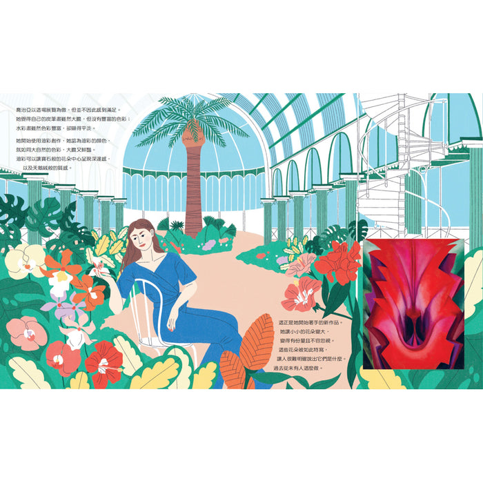 從經典名畫認識藝術家：超越自我的歐姬芙