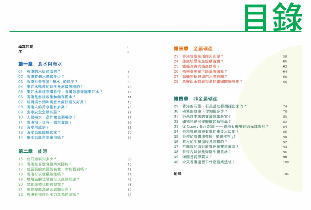 「志」在香港．美麗香港．自然之旅2：你可能不知道的寶庫—香港的自然資源