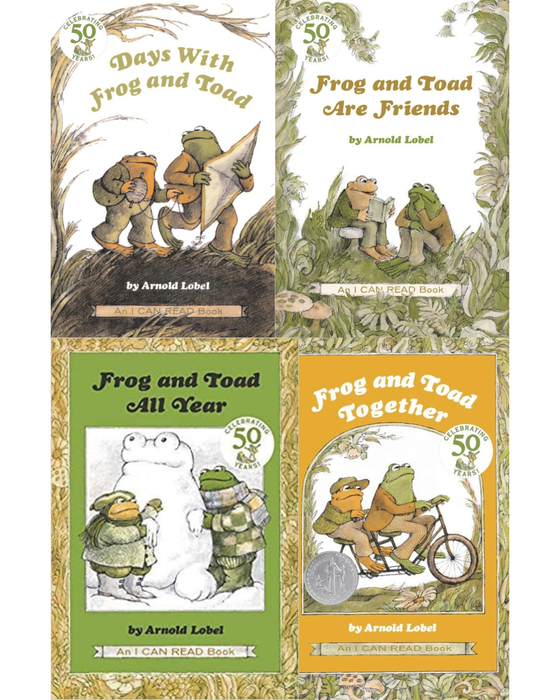 Frog and Toad 4 Books Set