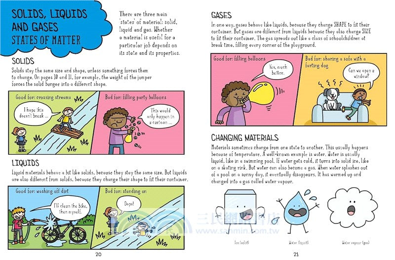 Comic Strip Science: Chemistry : The science of materials and states of matter