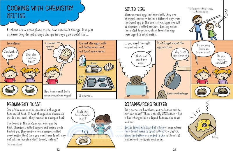 Comic Strip Science: Chemistry : The science of materials and states of matter