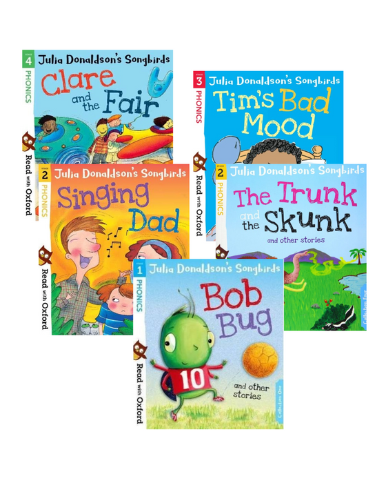 Read with Oxford: Julia Donaldson’s Songbirds (5 Books Collection)
