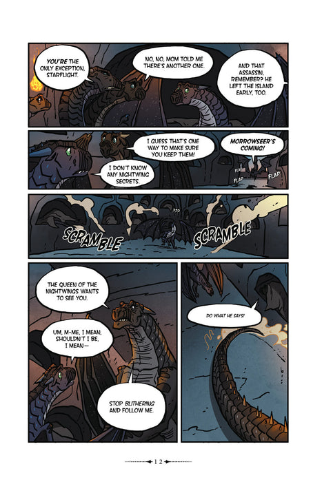 Wings of Fire Graphic Novel #4: The Dark Secret