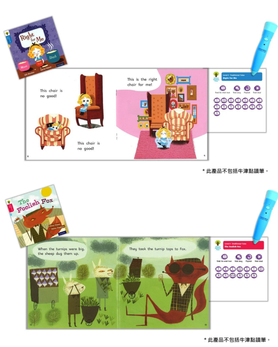 (Pre-order) Oxford Reading Tree – Traditional Tales (With Talking Stickers) 牛津經典故事套裝  | Compatible with Oxford Reading Pen| For Age 2-12