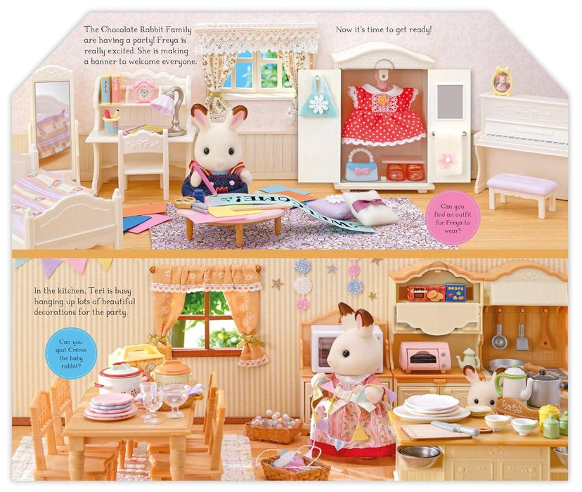 Sylvanian Families: Freya's Perfect Party: A Lift-the-Flap Story