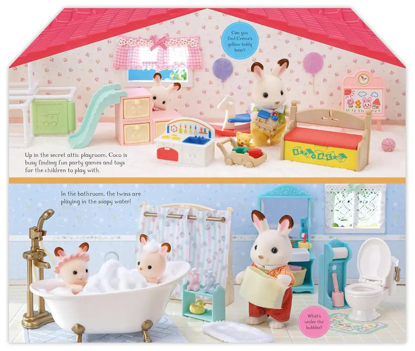 Sylvanian Families: Freya's Perfect Party: A Lift-the-Flap Story