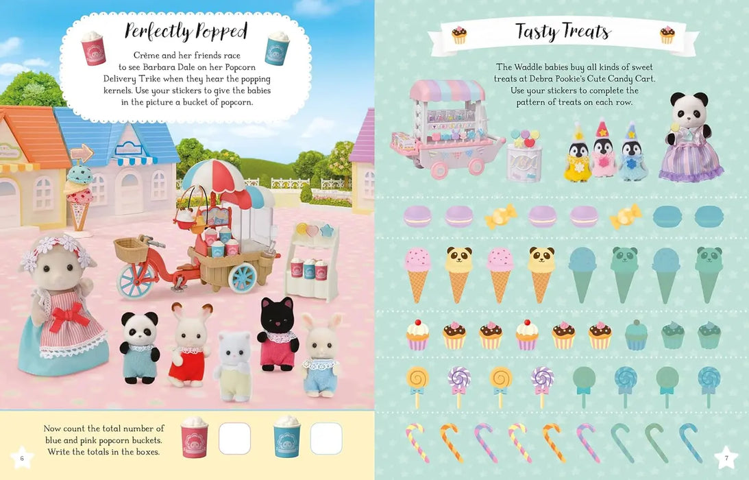 Sylvanian Families: A Day in Sylvanian Land Sticker Book : An official Sylvanian Families sticker activity book, with over 300 stickers!