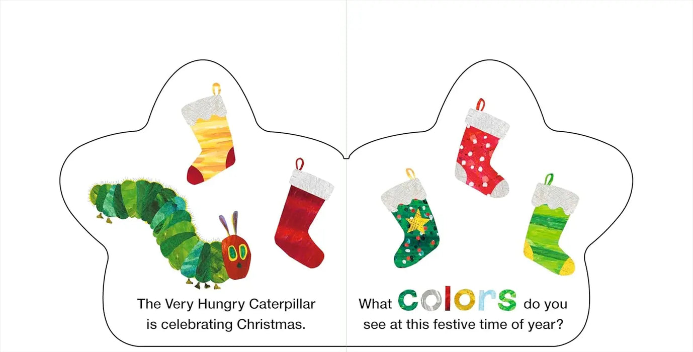The Very Hungry Caterpillar's Christmas Colors