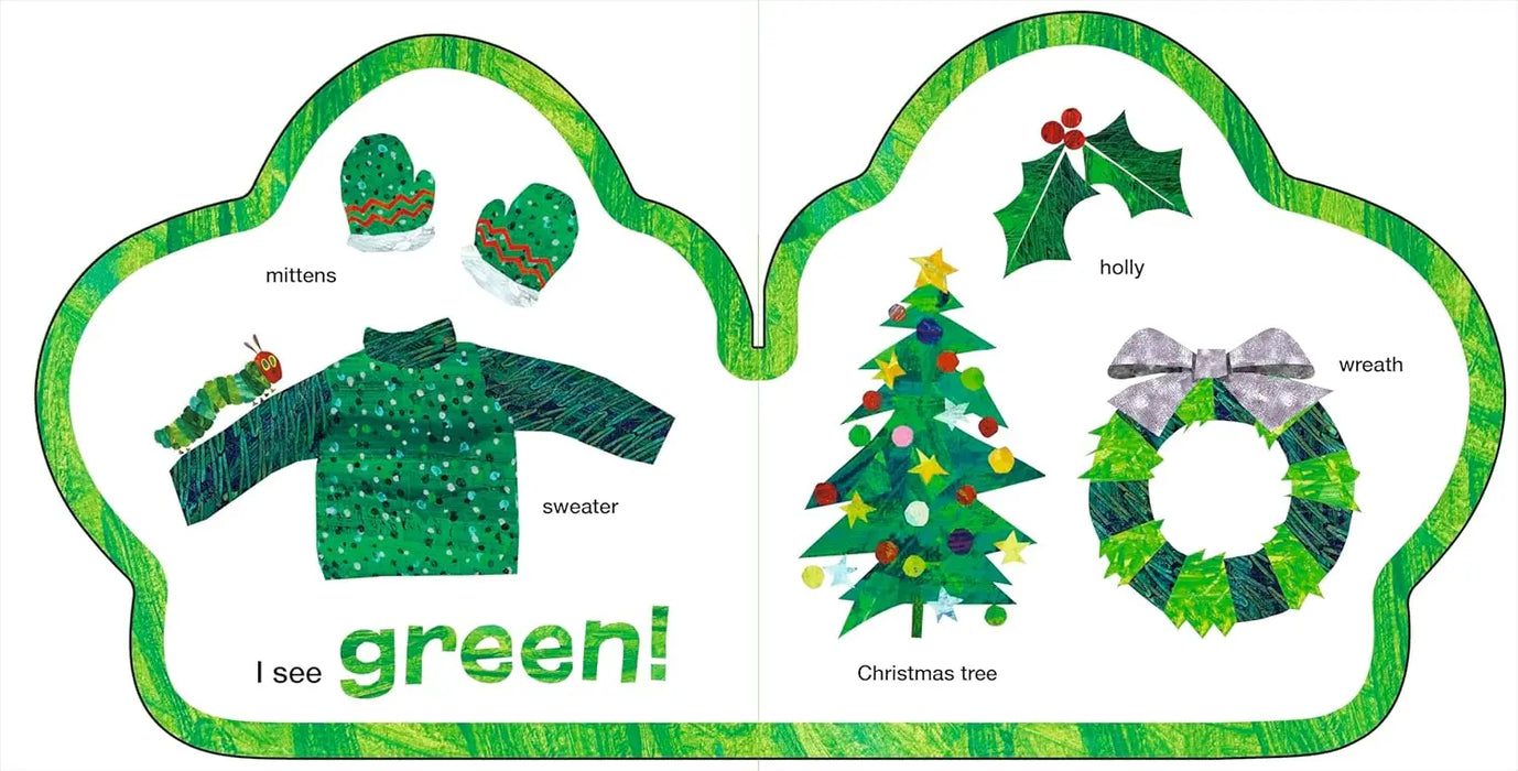 The Very Hungry Caterpillar's Christmas Colors