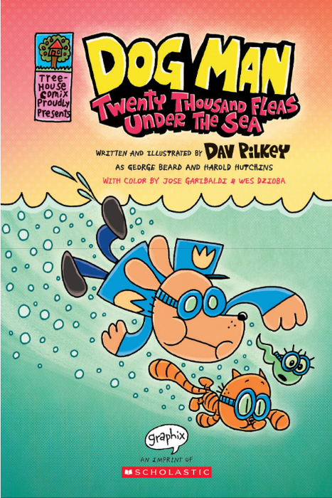 Dog Man #11: Twenty Thousand Fleas Under the Sea (Paperback)