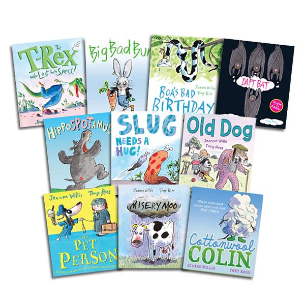 Tony Ross and Jeanne Willis Picture Book Set (10 Books) - Seeds ...