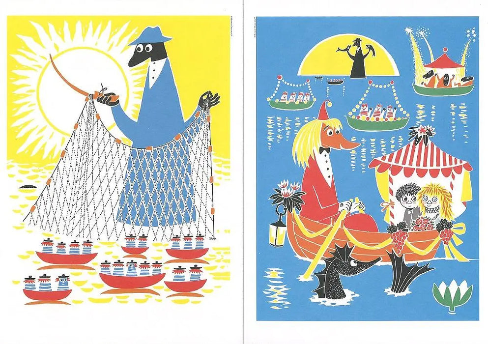 Moomin Pull-Out Prints : Tove Jansson's Art & Pictures