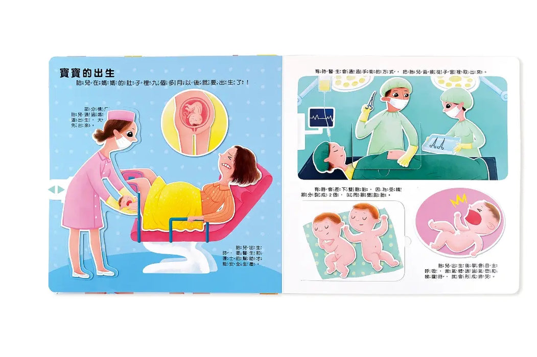 幼兒性教育啟蒙互動遊戲書：男生女生不一樣