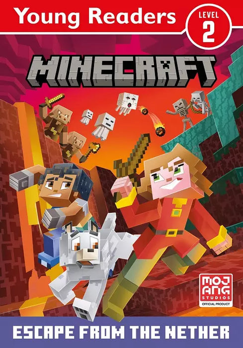 Minecraft Young Readers Level 2: Escape from the Nether