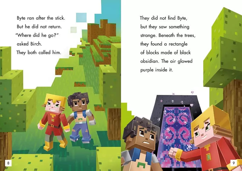 Minecraft Young Readers Level 2: Escape from the Nether