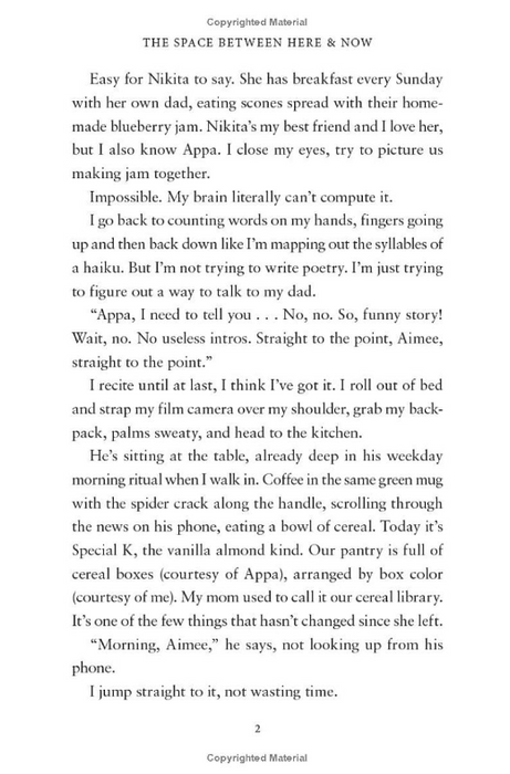 The Space Between Here & Now