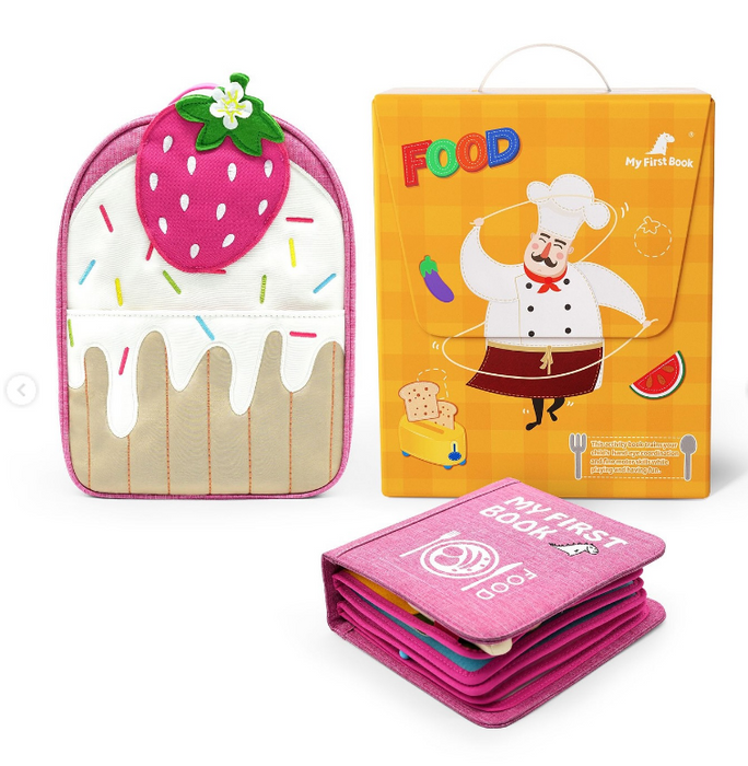 My First Book - Food (Pink)