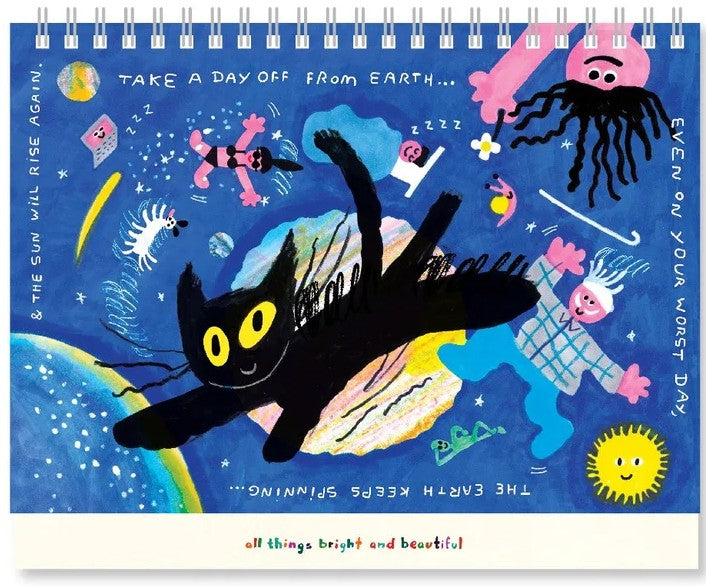 2026 Desktop Calendar // A Traveller’s Guide To The Galaxy