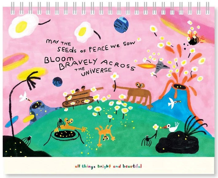 2026 Desktop Calendar // A Traveller’s Guide To The Galaxy