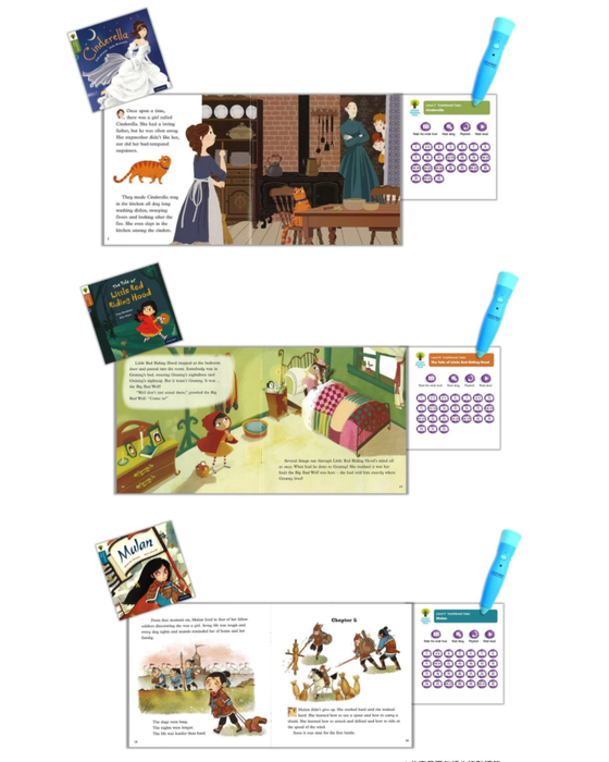 (Pre-order) Oxford Reading Tree – Traditional Tales (With Talking Stickers) 牛津經典故事套裝  | Compatible with Oxford Reading Pen| For Age 2-12