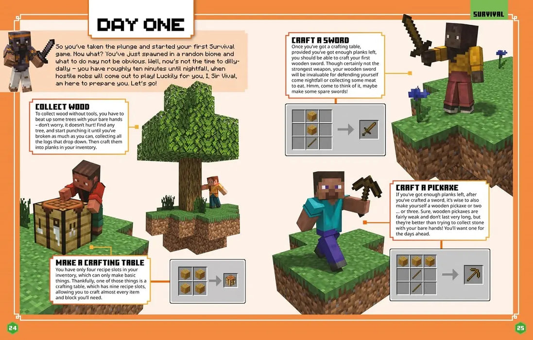 Minecraft Beginner's Guide: Start Your Survival and Creative Journeys