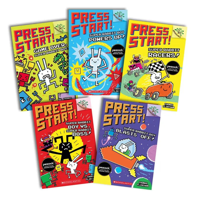 Press Start! #1-5 Set (5 Book)