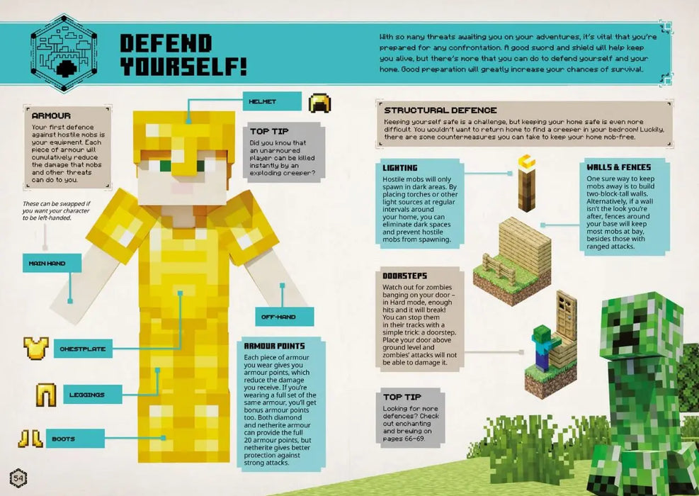All New Official Minecraft Handbook Bundle