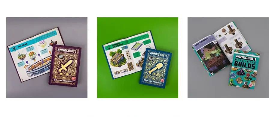 All New Official Minecraft Handbook Bundle
