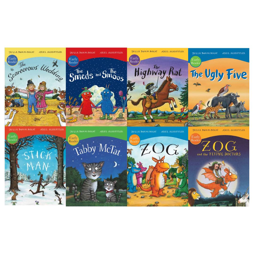 Julia Donaldson and Axel Scheffler Early Readers Pack x 7