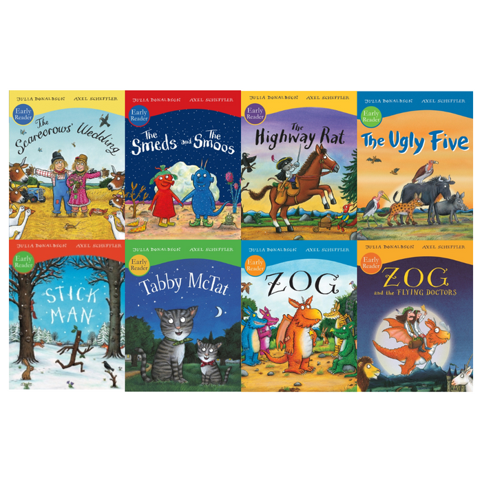 Julia Donaldson Early Reader Collection (8 Books)