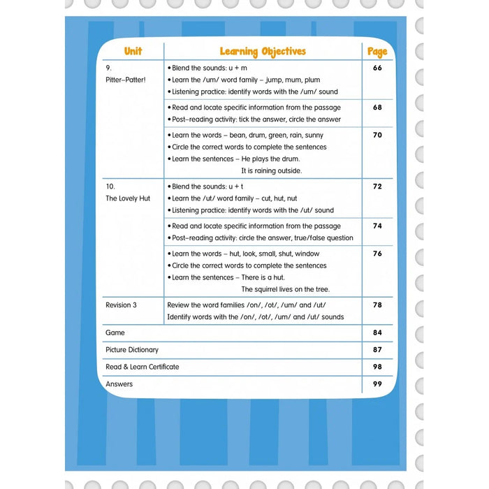 Read & Learn: Phonics and Comprehension 幼兒英語拼音及閱讀理解 (K2A)